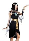 dressmeup W-0264-S/M Kostüm Damen Frauen Karneval Halloween Ägypterin Kleopatra Cleopatra...