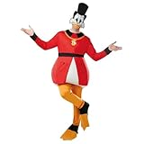 Scrooge McDuck Kostüm für Erwachsene – Disney Ente Verkleidung Outfit mit Jacke, Hose & Maske...
