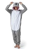 Duledule Relaxo Kostüm Onesie Damen Jumpsuit Koala Onesies Tier Herren Pyjama Fasching Halloween...