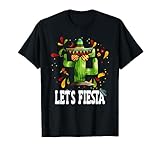 Let's Fiesta Kaktus Mexikanische Party Tacos Nacho Avocado T-Shirt