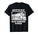Modelleisenbahn Tshirt Zugführer Schaffner T-Shirt