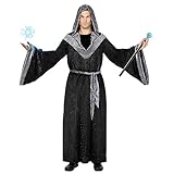 Joykindom Halloween Zauberer Kostüm Herren - M Halloween Hexer Kostüm Männer Zauberer Kostüm...