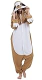 SAMGU Adult Pyjama Cosplay Tier Onesie Body Nachtwäsche Kleid Overall Animal Sleepwear Erwachsene...