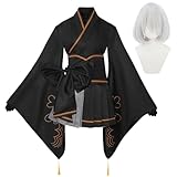Zhongkaihua Game Character Automata 2B Cosplay Kostüm Yorha 2B Japanisches Anime Cosplay Kimono...