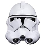 Star Wars The Black Series Elektronischer Phase II Clone Trooper Premium-Helm, sammelbares...