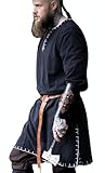 Leonardo Carbone® Wikinger Tunika Erwin - Mittelalter Kleidung Herren, Mittelalter Hemd,...