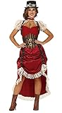 FIESTAS GUIRCA Steampunk Western Kostüm für Damen L