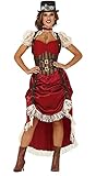 FIESTAS GUIRCA Steampunk Western Kostüm für Damen L