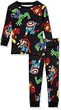 Amazon Essentials Marvel Jungen Eng anliegende Schlafanzug-Sets, Marvel Avengers - Baby And Kids, 9...