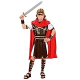 NET TOYS Kinder Herkules Kostüm Gladiatorenkostüm M 140 cm 8-10 Jahre Kämpfer Kostüm Antike...