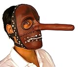 Chris Fehn Latex MASKE Slipknot Halloween Kostüm (White)