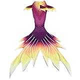 Sxyfushi Xyfushi Meerjungfrauenflosse zum Schwimmen mit Monoflosse für Damen, Herren, Mädchen und...