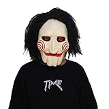 XehCaol Saw Jigsaw Maske Horror Killer Halloween Kostüm Herren Cosplay Props (saw maske)