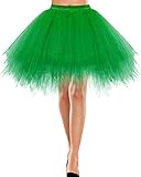 Damen und Mädchen Petticoat 50er Jahre Retro Tutu Tüllrock Ballet Tüllrock Crinoline Cosplay Rock...