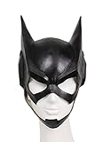 Xcoser Halloween Maske Cosplay Kostüm Latex Helm Schwarz voll Kopf Maske für Damen Verrückte...