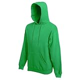 Fruit of the Loom - Kapuzen-Sweatshirt 'Hooded Sweat' M,Kelly Green