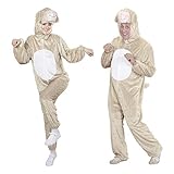 'FUNNY LAMB' (hooded jumpsuit with mask) - (M - h 165 cm)