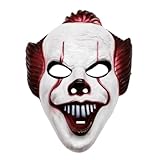 Stephen King's It Karneval Clown Maske Clown Cosplay Latex Maske Halloween Maskerade Scary Mask...