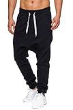 Tazzio Herren Jogginghose IM Haremstil P-501, XL, Schwarz