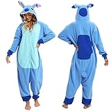 LBJR Erwachsene Cosplay Schlafanzug Tierkostüme Jumpsuit Onesie Nachtwäsche Overall Fasching...
