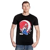 Elbenwald Sailor Moon T-Shirt mit Bright Moon Motiv für Anime Fans Herren Damen Unisex Baumwolle...