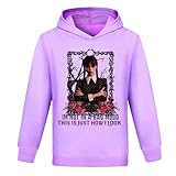 DROLA Wednesday kostüm Baumwolle Mode Sommer Hoodie Tops Lange Ärmel für Kinder Jungen und...