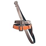 icewalker Piraten Gürtel Herren Jack Sparrow Accessoires Vintage Ledergürtel Braun (Braun, M)