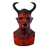 LOOKAa Halloween Kostüme Horror Masken Latex Monster Maske für Erwachsene Cosplay Party Dress Up...