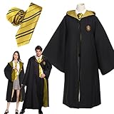 WGVSVLK Magier Robe unisex, Umhang für Gryffindor, Umhang für Slytherins, Umhang für Ravenclaw,...