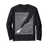 Wassertauchen, Tauchen, Lustiges Taucherkostüm Tauchen Langarmshirt