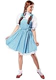Rubie's Offizielles 887378 Zauberer von Oz - Dorothy-Kostüm - Teenager Blau/weiß