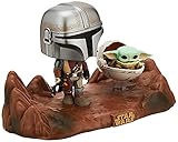 Funko Pop! Moment: Star Wars: The Mandalorian and Grogu (The Child, Baby Yoda) - Vinyl-Sammelfigur -...