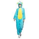 Boland - Plüschkostüm Seepferdchen, Unisex, Jumpsuit, Overall, Onesie, Kostüm für Karneval und...
