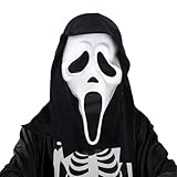 xlwen Halloween Ghostface Maske 1 Pcs Scream Maske Scary, Grusel Ghostface Maske Es kann viele...