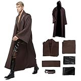 Lixinya Wars Tunic Kenobi Kapuze Robe Full Set Halloween Karneval Party Hooded Cosplay Kostüm...