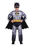 amscan Jungen Superhelden Kostüm - Classic Batman - Klein (4-6 Jahre)