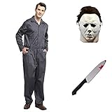 thematys Michael Myers | Horror-Film Kostüm-Set inkl. Maske & Messer | Fasching | Karneval |...