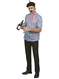 Smiffys - Pferd Kostüm mit Bodysuit und Hood, Schwarz, Medium