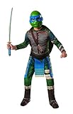 Leonardo Teenage Mutant Ninja Turtles Kostüm für Kinder, Größe: M (5-7 Jahre)