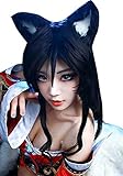 Sweetheart Cosplay Perücke for League of Legends Ahri long