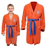 Huraogcos Son Goku Bademantel Kostüm für Kinder Weicher Plüsch Kinderbademantel für Jungen,...