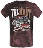 Volbeat Louder and Faster Männer T-Shirt rost L 100% Baumwolle Band-Merch, Bands