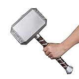 damdos Halloween Prop 44 cm Cosplay Hammer Endgame Odinson Weapon Hammer Captain Cosplay Accessories...