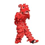 ULPYO Chinesischer Drachentanz Single Lion Dance Cosplay Performance Kostüm Requisiten Erwachsene...