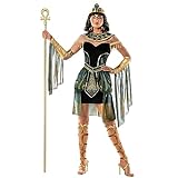 Morph Kostüm Cleopatra Damen, Pharao Kostüm Damen, Ägypterin Kostüm Damen, Cleopatra Kostüm...