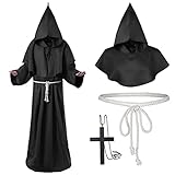 Akatsuki Mantel für Kinder Erwachsener Unisex Cosplay Kostüm, Cosplay Halloween Weihnachten Party...