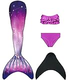shepretty meerjungfrauenflosse mädchen Meerjungfrauenschwanz Zum Schwimmen mit Meerjungfrau Flosse...