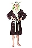 Star Wars Baby Yoda Bademantel Kinder, The Mandalorian Morgenmantel Jungen, 3D Bademantel Jungen...
