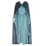 AYYOHON Arwen Kostüm Königin Prinzessin Arwen Kostüme Erwachsene Frauen Mittelgroße Renaissance...