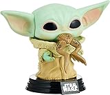 Funko Pop! Star Wars: Mandalorian-Grogu (The Child, Baby Yoda) mit Frog The Mandalorian -...